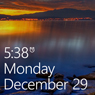 Windows Phone 7,8 lock screen